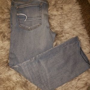 Cropped jeans